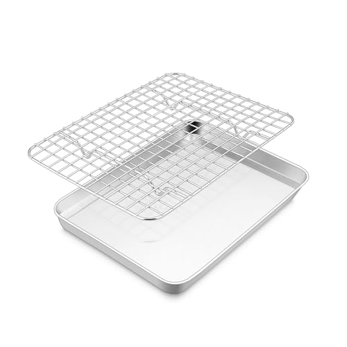 Baking Sheet with Wire Rack Set (10.5"x8")