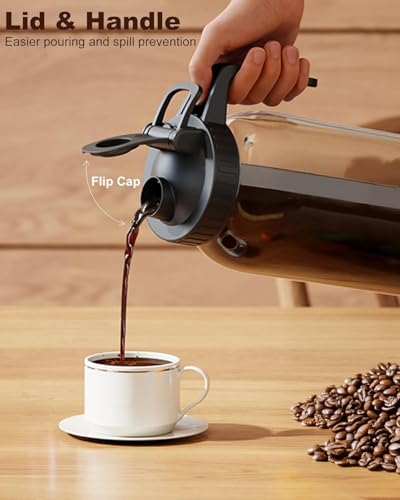2 Pack Cold Brew Coffee Maker (2 Pack 64oz - Black)