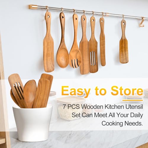 Spurtles Kitchen Tools Wooden (7 PCS SET)