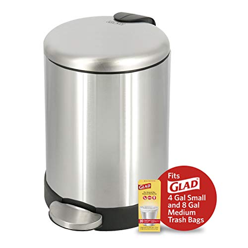 Small Trash Can (Stainless)