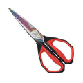 9" Sharp Kitchen Scissors for Food Titanium Coated Stainless Steel (D - Kitchen Scissors)