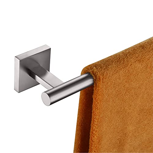 Bath Towel Holder Bathroom Accessories Towel Bar for Toilet Kitchen Necklace Holder 20 Inch Brushed Nickel Stainless Steel B4005BR (Brushed Nickel / 20-Inch)