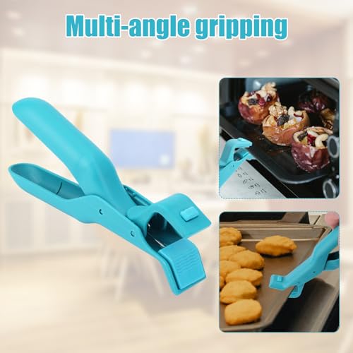 Anti Scald Bowl Holder Clips (Blue)