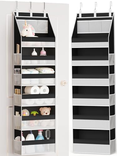 Over the Door Organizer (Black / 1 PACK)