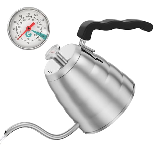 Gooseneck Kettle with Thermometer (40 fl oz)