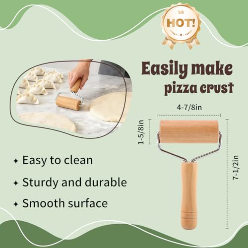 Small Wooden Rolling Pin for Baking (GMZ-T)