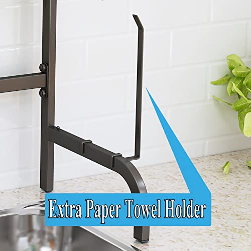 Over The Sink Dish Drying Rack (Black)
