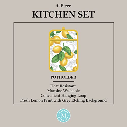 Lots of Lemons Modern Kitchen Towel