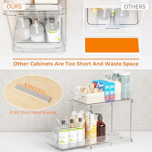 4 Pack Under Sink Organizers and Storage