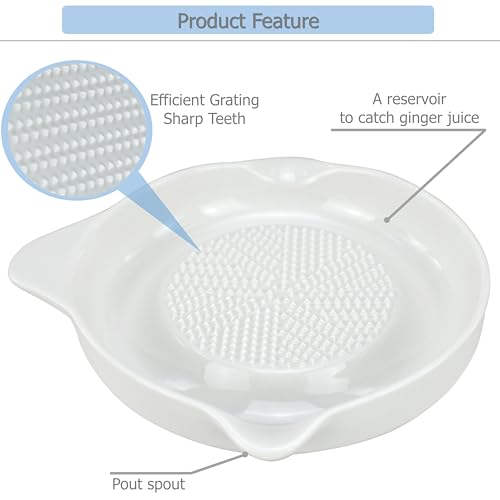Ceramic Ginger Grater Plate