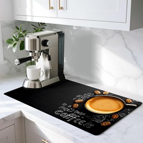 Coffee Mat 17"x32" (Coffee 6 / 1'5" x 2'8" (Rectangular))