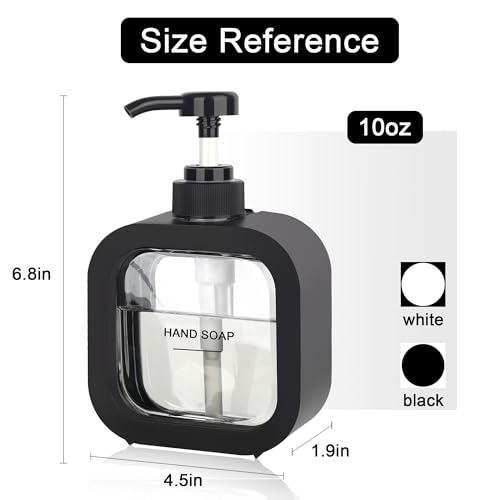 Hand & Dish Soap Dispenser (Black)