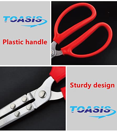 Stainless Steel Crabbing Tongs for Live Crabs Eels (Curved Tip-2pcs)