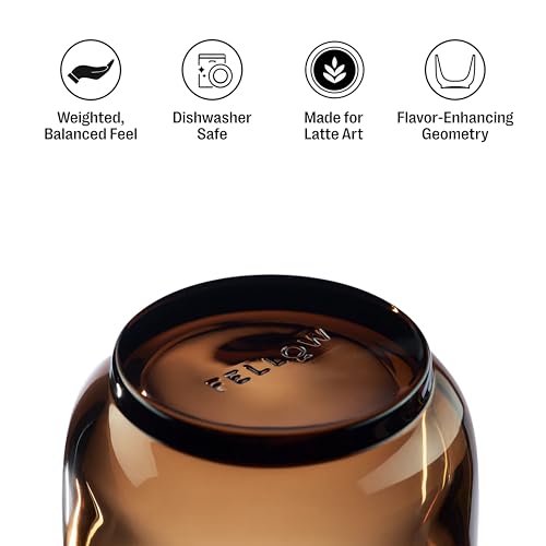 Pirch Cappuccino Cups 6.5 oz (Amber / 12 count)
