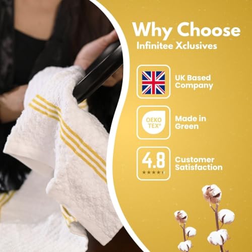 Kitchen Towels (Radiant Yellow / 15 x 25)