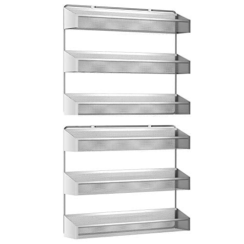 2 Pack Spice Rack Organizer (3-Tier)