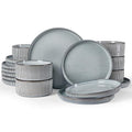Star Plates and Bowls Sets (Smoky Blue)