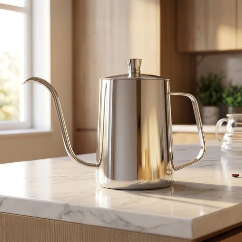 Pour Over Kettle (Stainless Steel / 20oz/600ml)