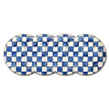 Enamel Dinner Plate (Royal Check / 4 Plates)
