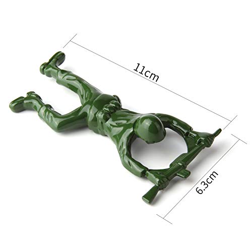 Creative 3D Army Man Bottle Opener (Green-1pc)