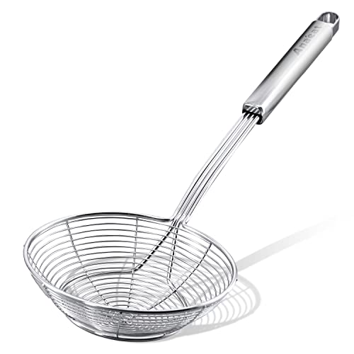 Stainless Steel Spider Strainer Skimmer (Double Coil 5.5 Inch)