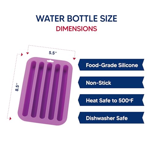 Water Bottle Ice Tray (Ice Sticks, Set of 2)