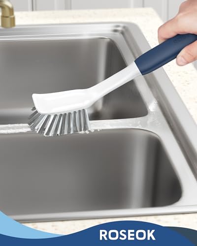 Dish Brush Dish Scrubber (Navy Blue)