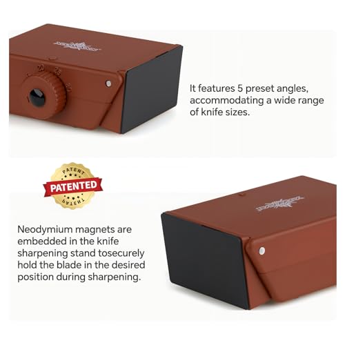 The Innovative Knife Sharpener (Brown)