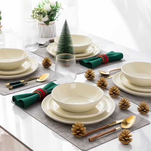 Ceramic Dinnerware Sets for 8 (Ice Cream / Service for 8(24Pcs))
