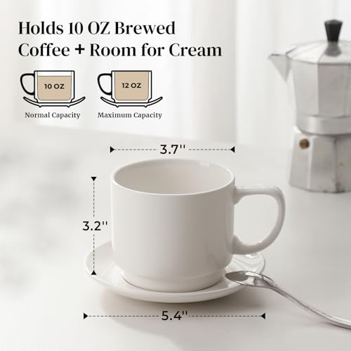 12oz Coffee Mugs (White / 10 oz)
