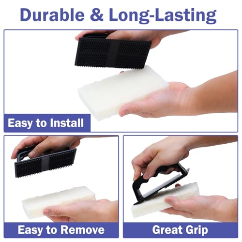 Handled Scrubber Set (Black)