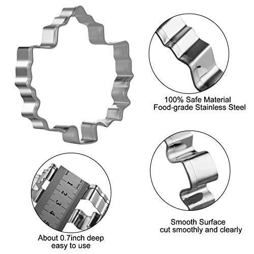 Maple Cookie Cutters Thanksgiving Day (M-Maple Leaf)
