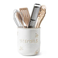 Ceramic Kitchen Utensil Holder (Bee(L))