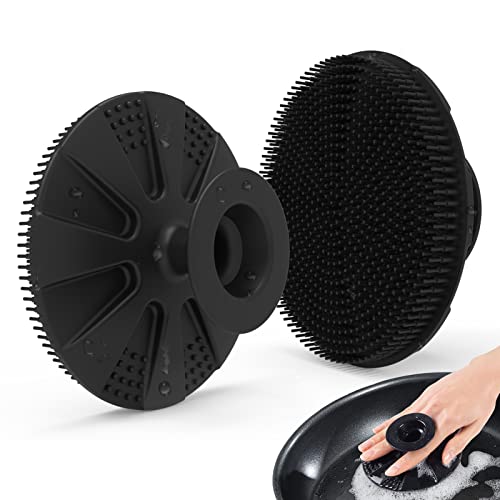 Silicone Dish Scrubber (1pcs Black)