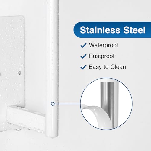 Paper Towel Holder Under Cabinet (White)