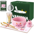 Matcha Whisk Set (8Pcs/Set / Pink)