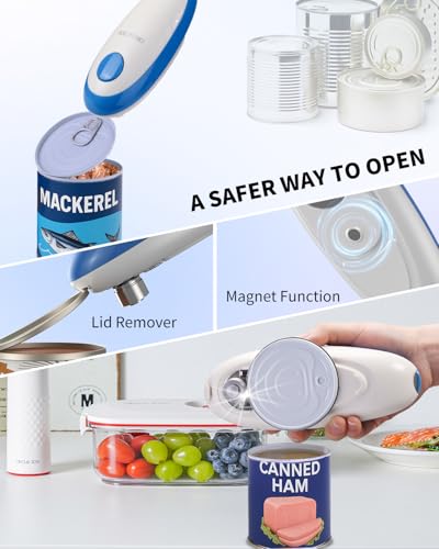 Electric Can Opener (Blue/Battery)