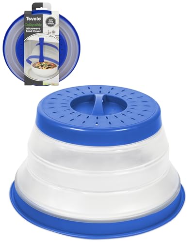 Microwave Splatter Cover for Food (Stratus Blue / Small (8 inch))