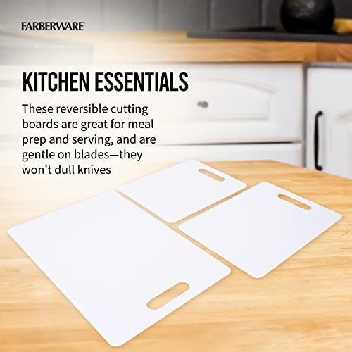 Reversible Plastic Cutting Board Set