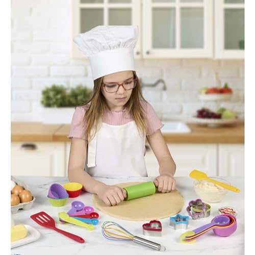 Mrs. Anderson’s Baking Kids Baking Set (Children's 24-Piece Baking Set)