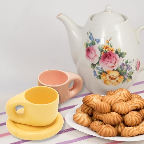 10oz Nordic Ceramic Coffee & Tea Mug (Orange)