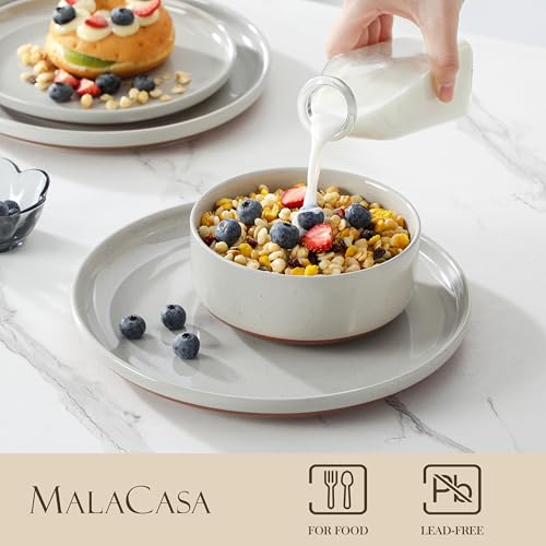 Plates and Bowls Sets (12 Pcs (Service for 4) / Gray)