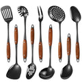 304 Stainless Steel Cooking Utensils Set (Black)