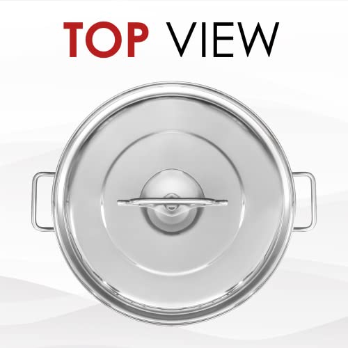 Stainless Steel Stock Pot Kettle (60 Quarts)