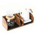 Acacia Coffee Bar Station Organizer Stand Caddy for Chemex Pour Over Maker (Big)