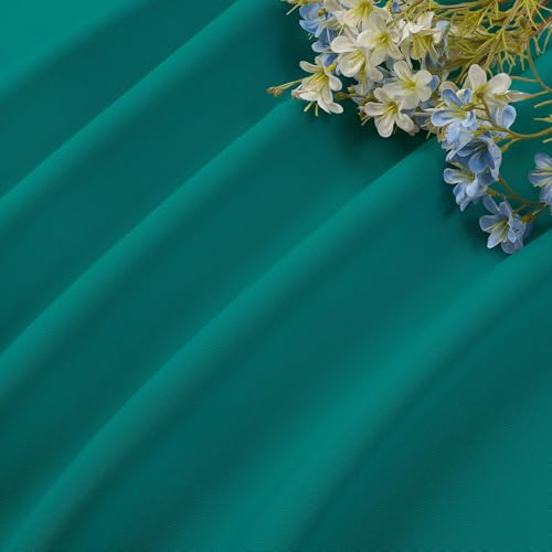 Turquoise Blackout Curtains 84 inch Length 2 Panels Set (Turquoise / 52"W x 84"L (Pack of 2))