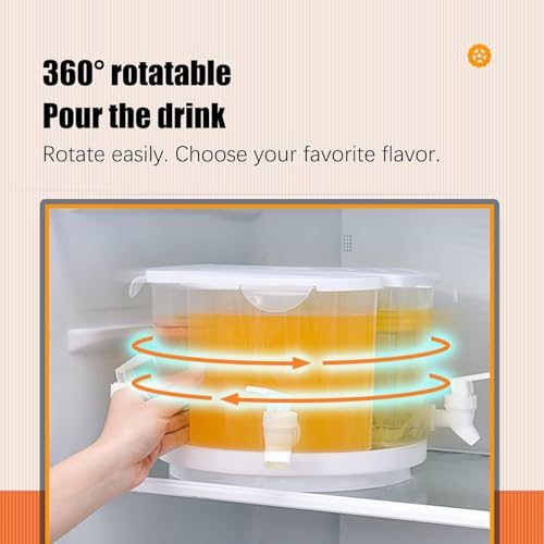 Beverage Dispenser for Fridge (Green)
