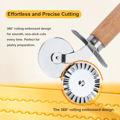 Pastry Double Cutter Wheel (2 Pack)