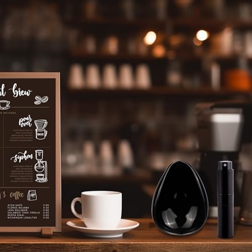 Coffee Bean Dosing Cup and Spray Bottle Set (Black)
