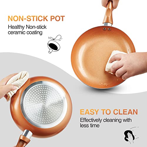 Pots and Pans Set Ultra Nonstick (HC2021-11A)